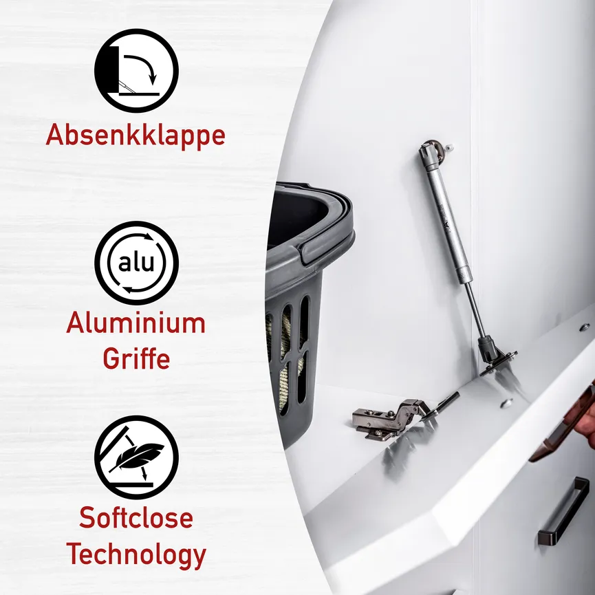 Wäscheschrank detail