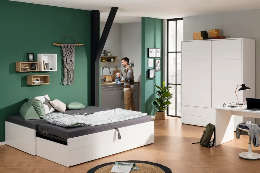 Funktionsbett LF 100 x 200 cm milieu