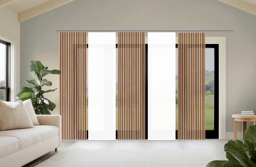 Schiebevorhang Panilo 5erSet milieu