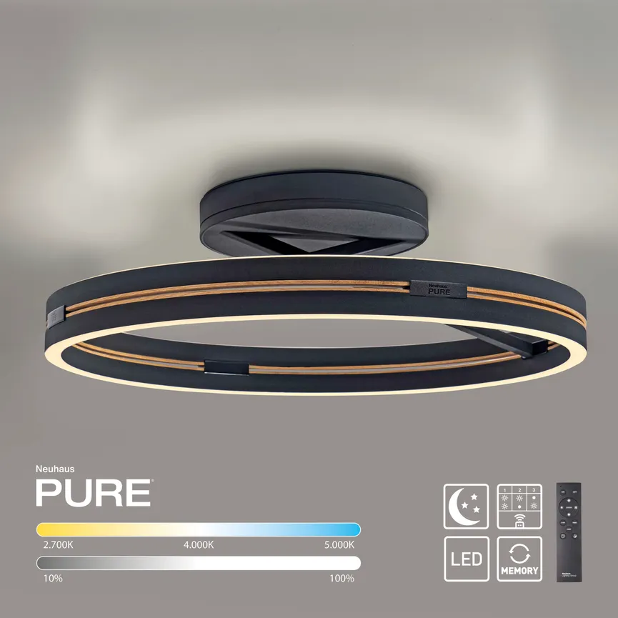 Deckenleuchte "PURE-Loop" detail