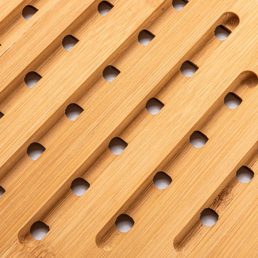 Topfuntersetzer Bambus natur detail