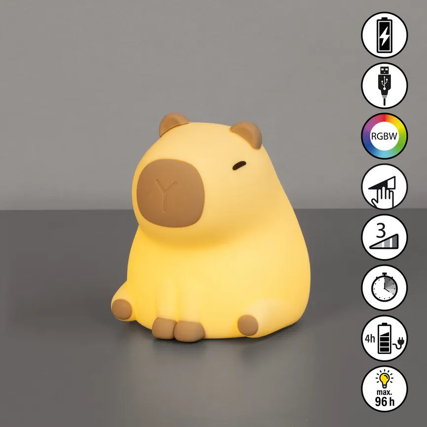 Akku-Nachtleuchte "Piggy" detail
