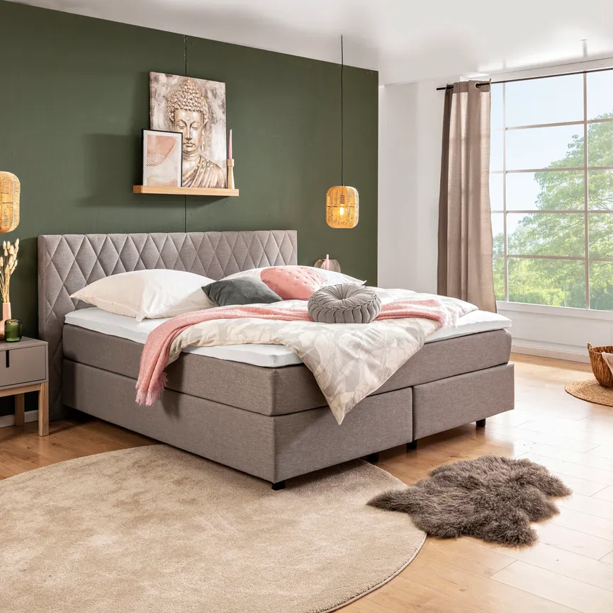 Boxspringbett hauptaufnahme