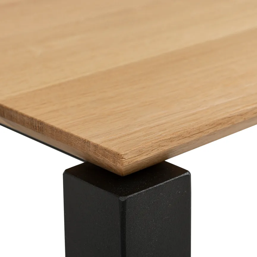 Ausziehtisch Massivholz detail