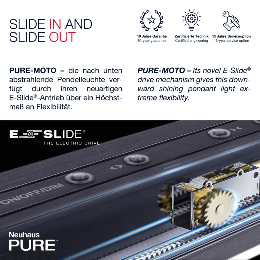 Pendelleuchte "PURE-Moto" detail