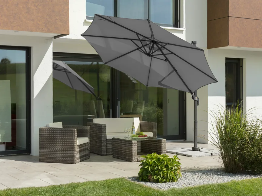 Junior Ampelschirm rund milieu