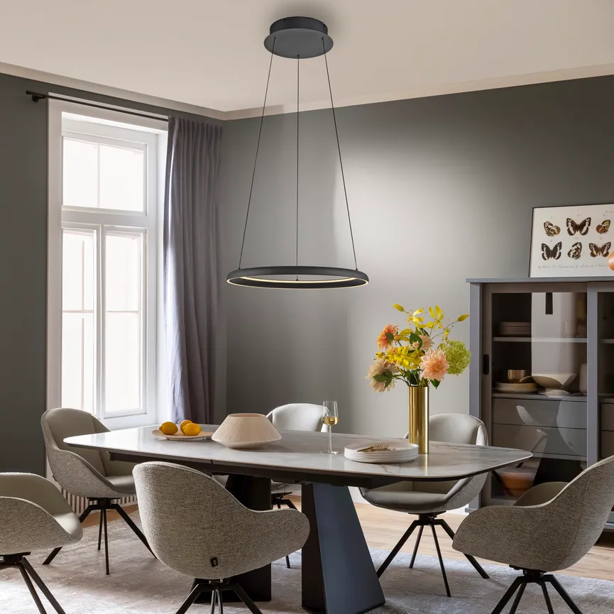 Pendelleuchte "QUILLO" milieu