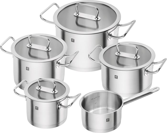 Zwilling Topfset Silber Pro 5tlg.