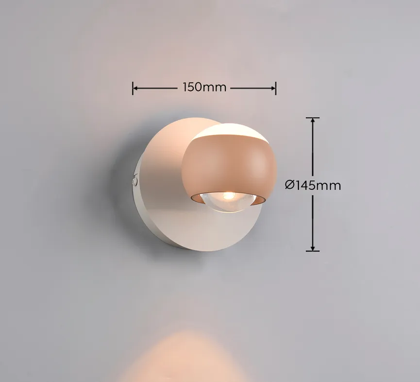 Wandleuchte "Cannon" detail