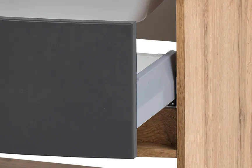 *Waschtisch-Set grau detail