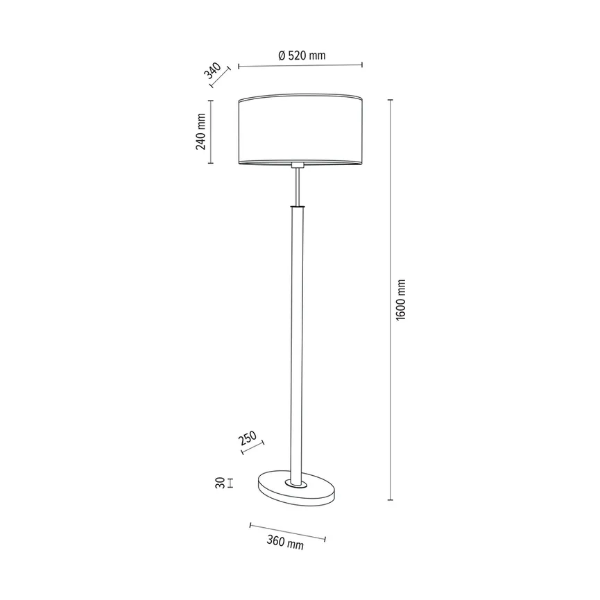 Stehleuchte "Joanna" detail