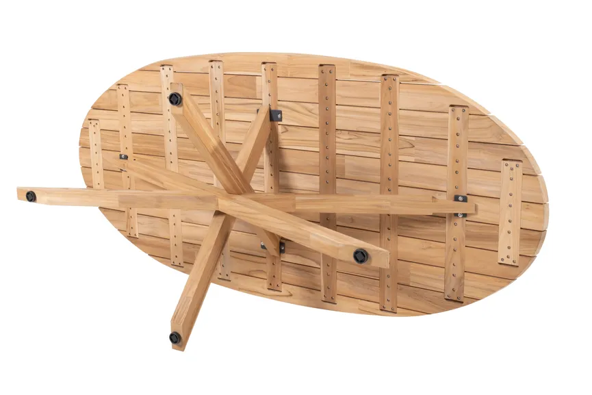 ** Tisch Prado oval 240x115 cm detail