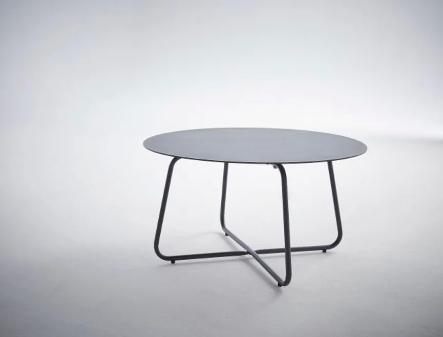 Couchtisch rund anthrazit detail