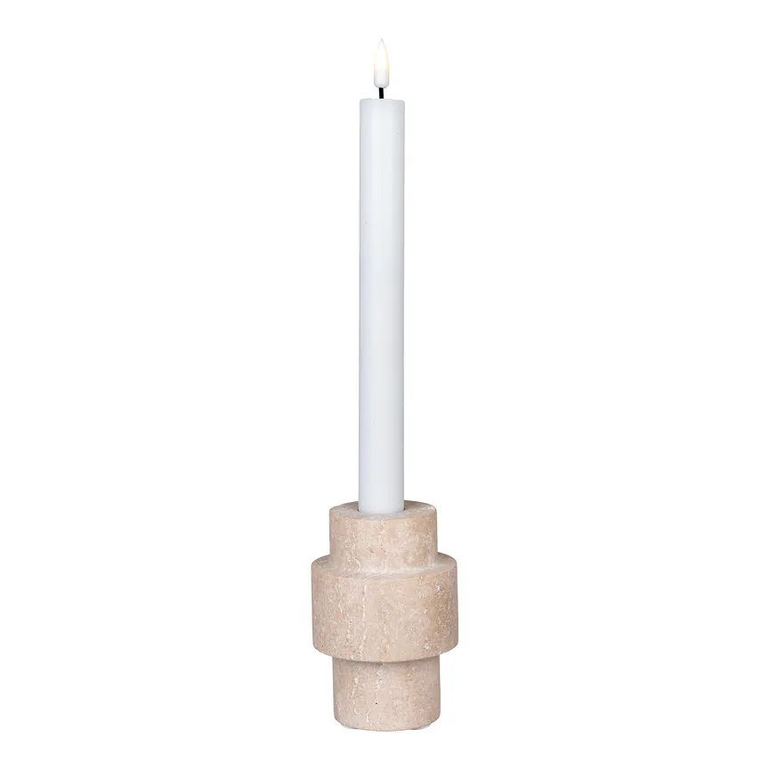 Kerzenhalter beige hauptaufnahme