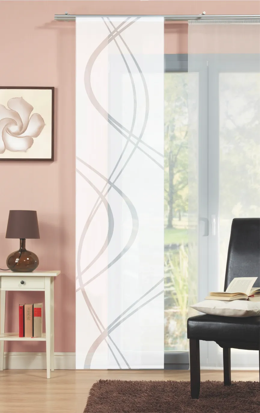 Schiebevorhang Tiberio 60x245 milieu