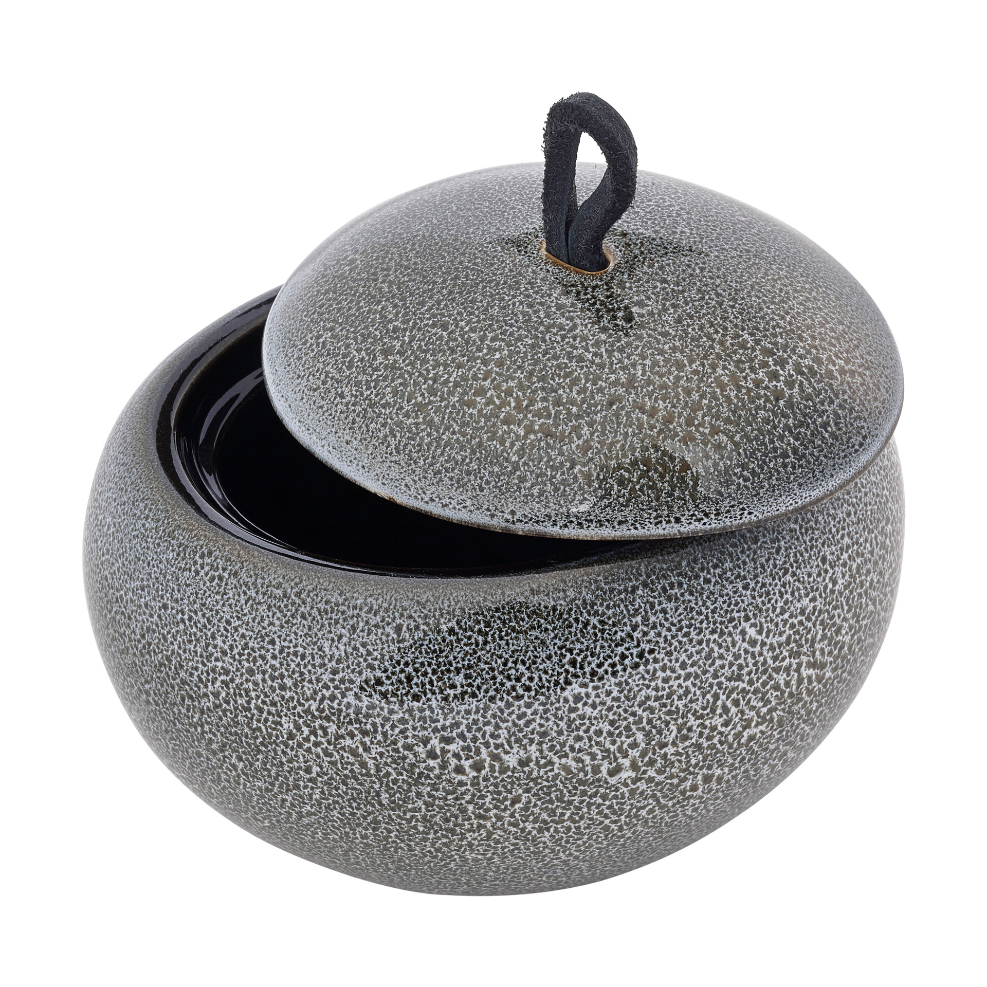 Kosmetikdose UGO black olive detail