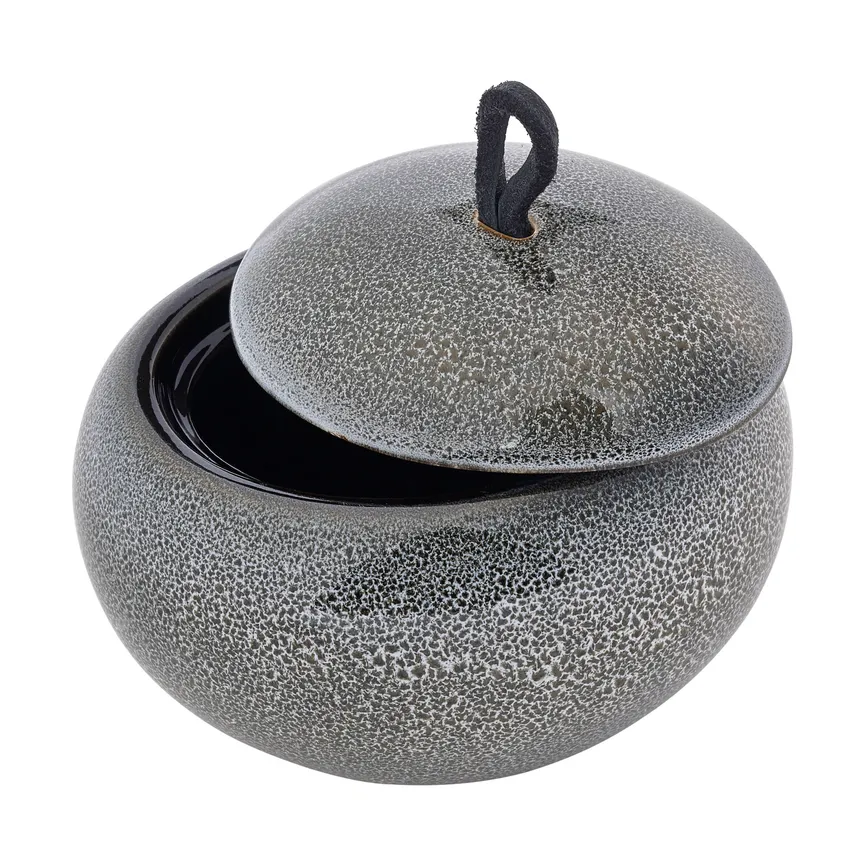 Kosmetikdose UGO black olive detail