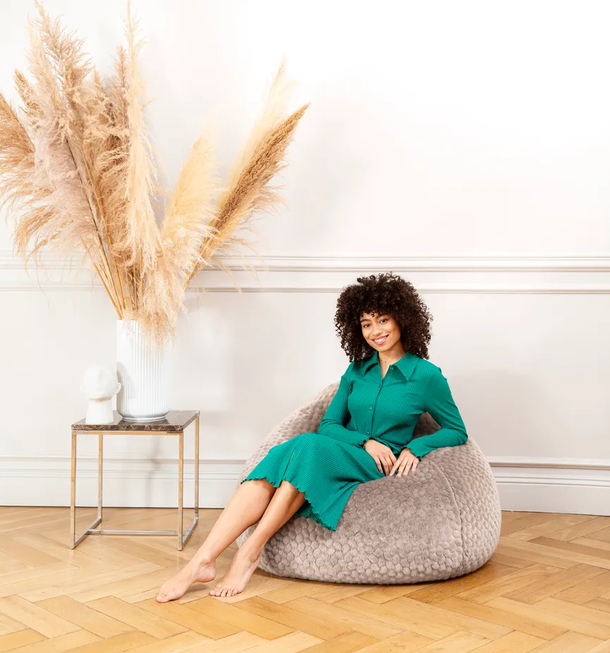 Sitzsack Mink XXL milieu