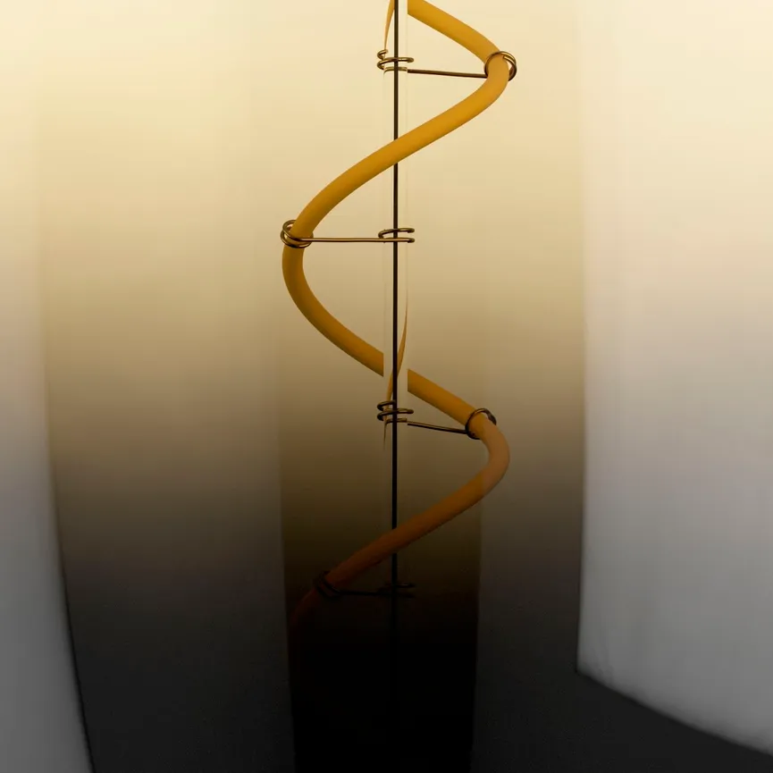 E27/4 Watt LED T180 sand detail