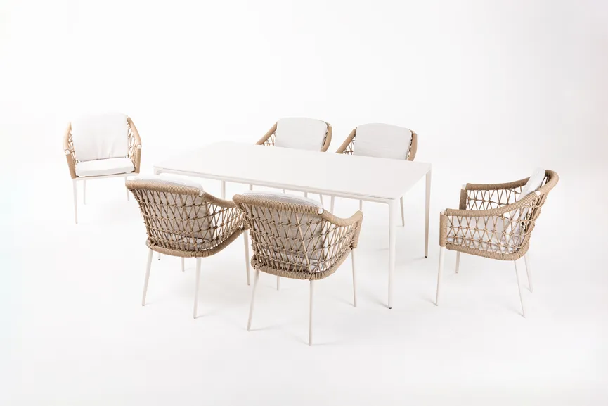 Armlehnstuhl stapelbar detail