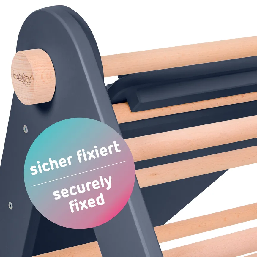 Kletterleiter und Rutsche detail