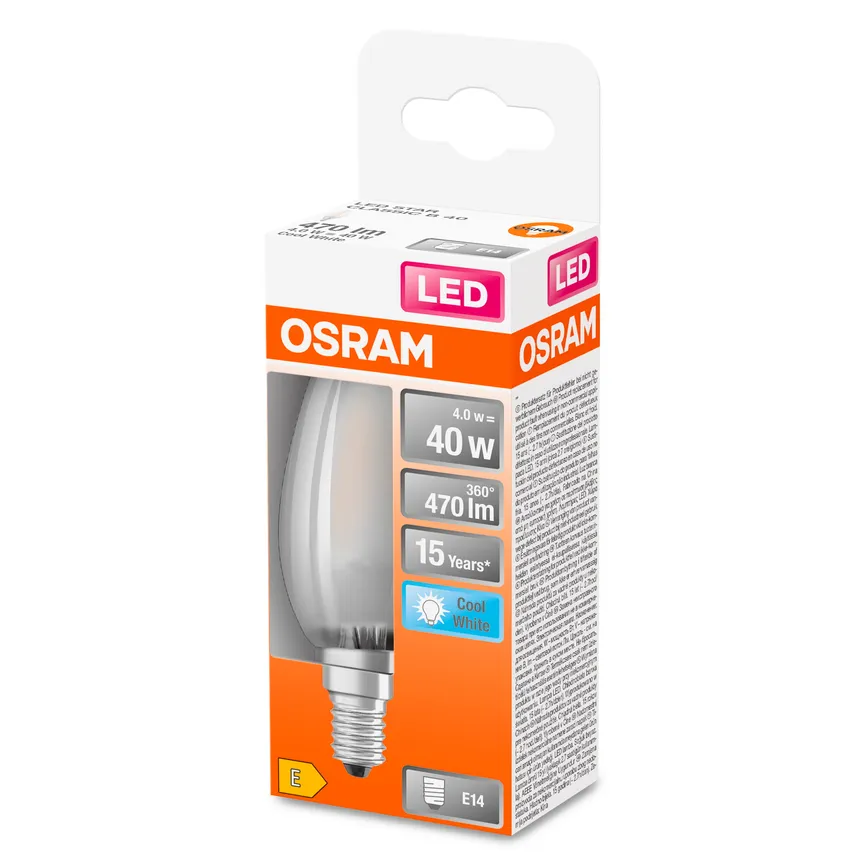 E14/4W LED Kerze detail