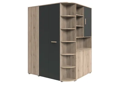 Eckkleiderschrank