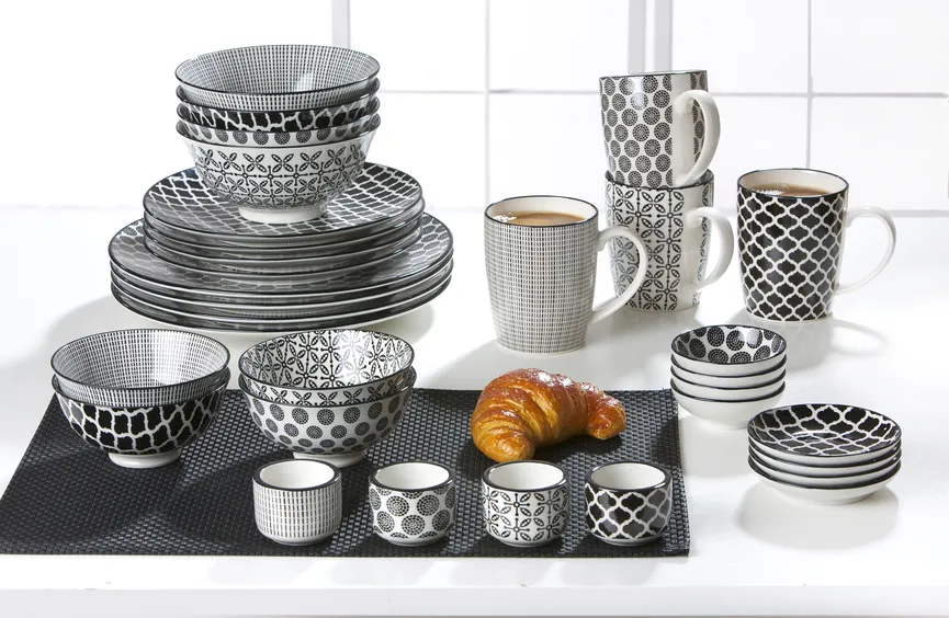 Suppenteller "Takeo Stripes" milieu