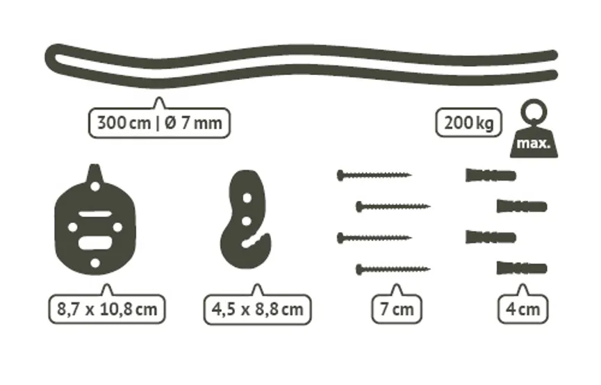 CasaMount Black Befestigung detail