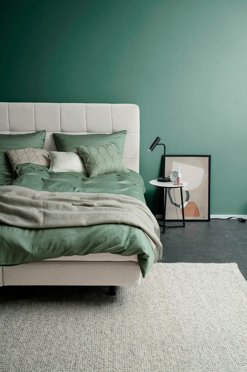 Satin-Bettw. Pure 135x200 milieu