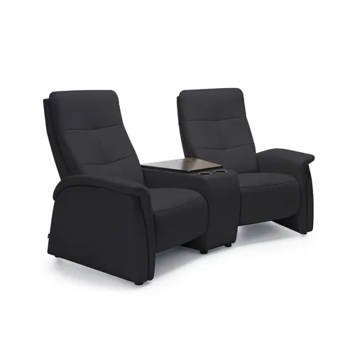 Rundsofa mit Zwischentisch