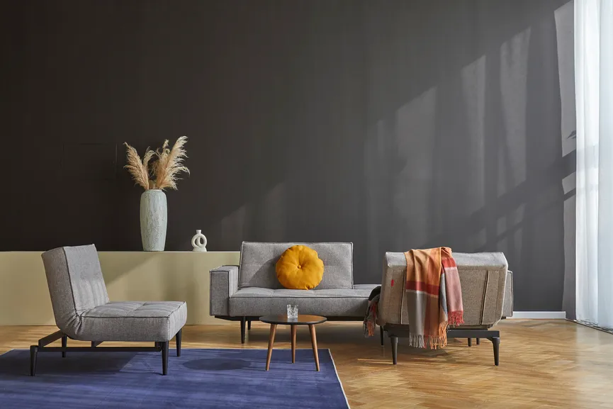 Sessel Styletto schwarz detail
