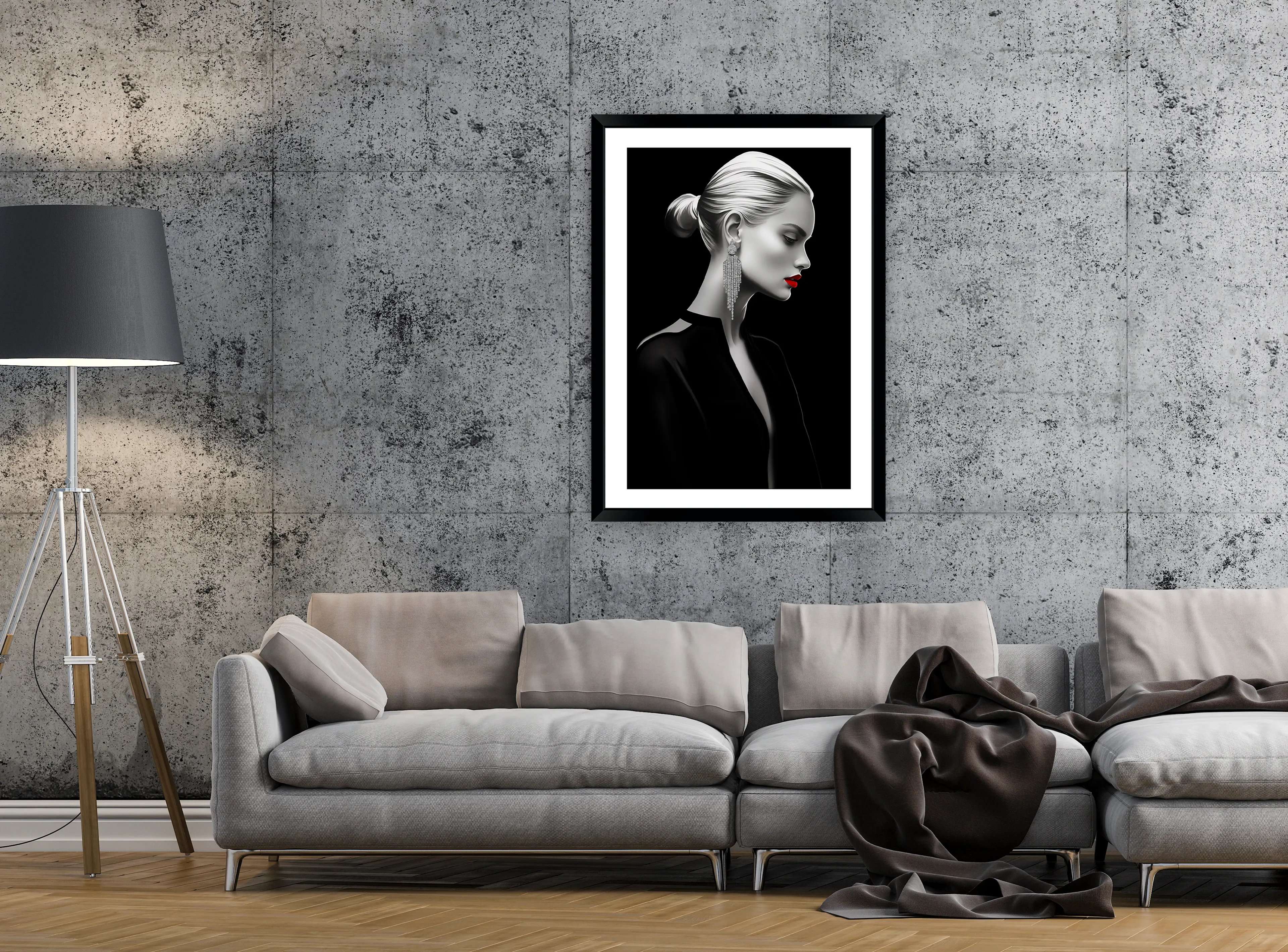 Wandbild 50 x 70 cm Elegance I
