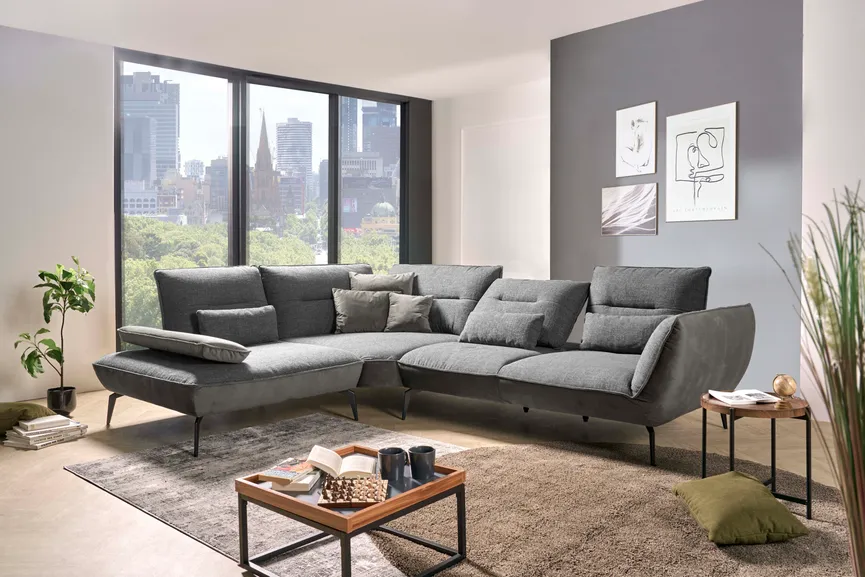 Ecksofa groß detail