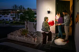 LED-Außenwandkameraleuchte