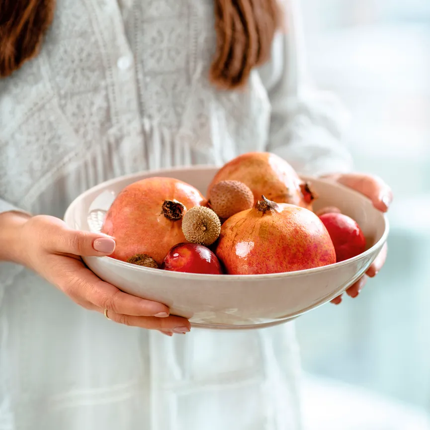 Schale "Perlemor" 1,2 Liter milieu