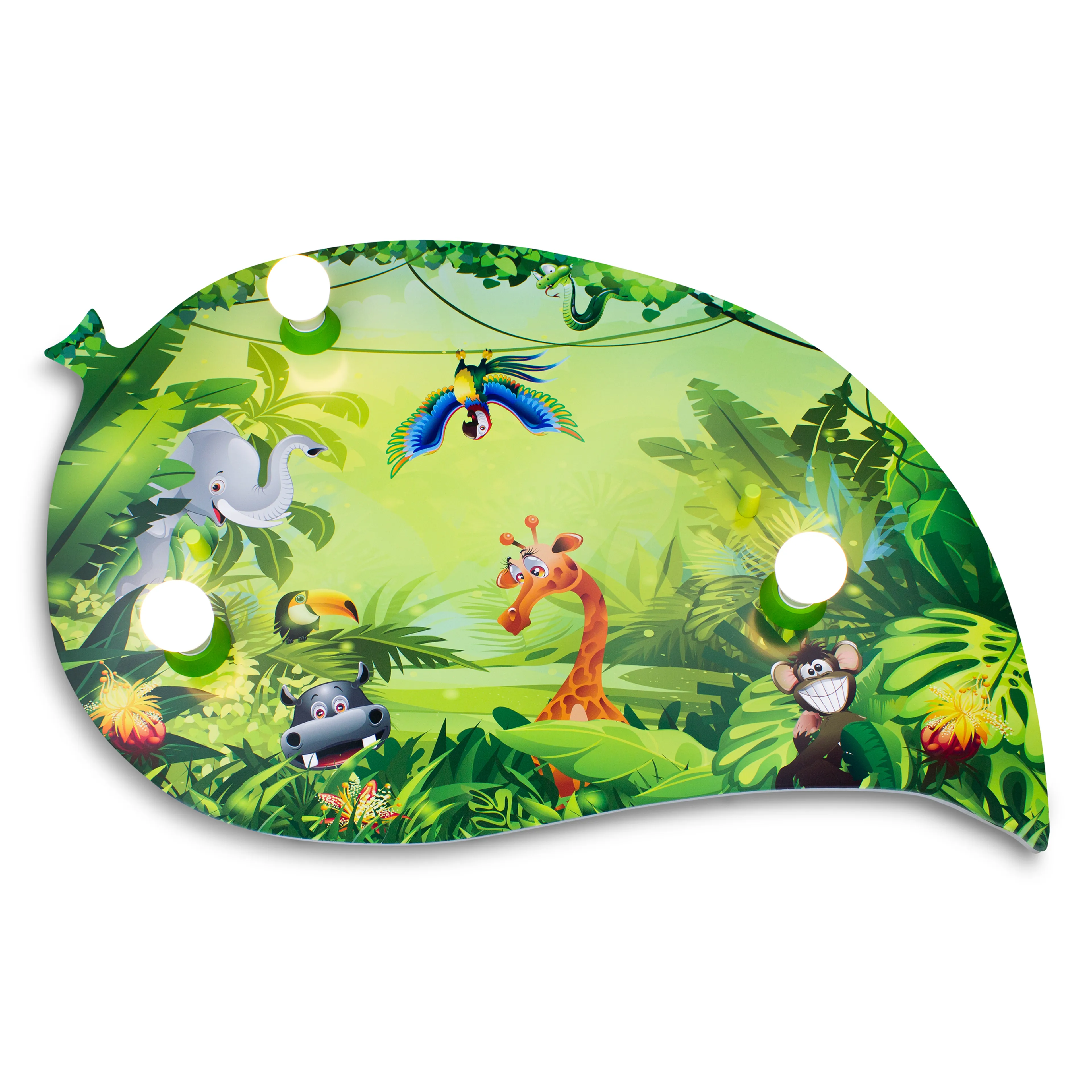 Kinderlampe Wildnis