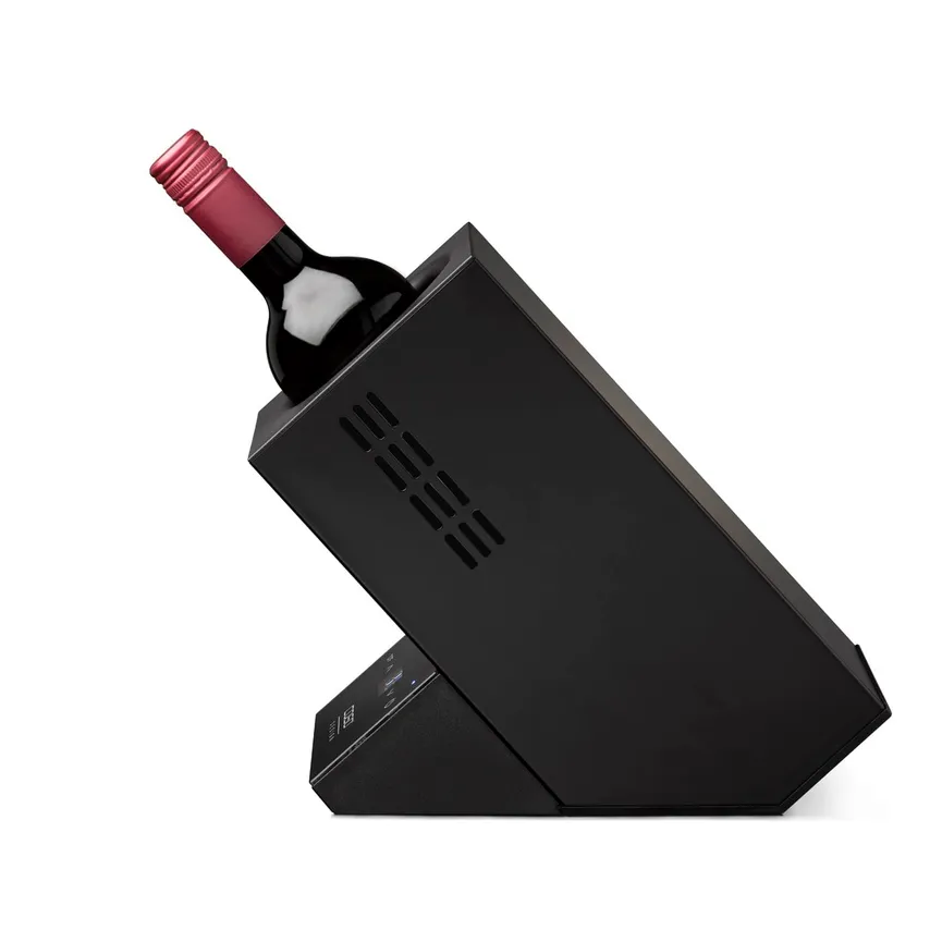 Weinkühler WineCase one black detail