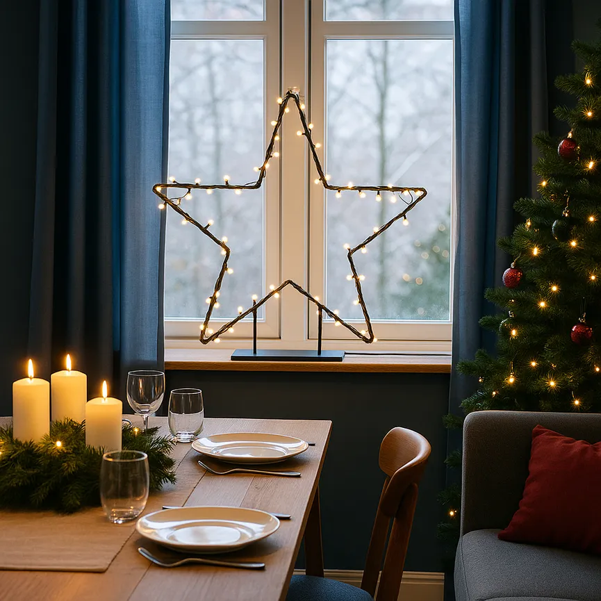 Dekoleuchte "Stern"" milieu