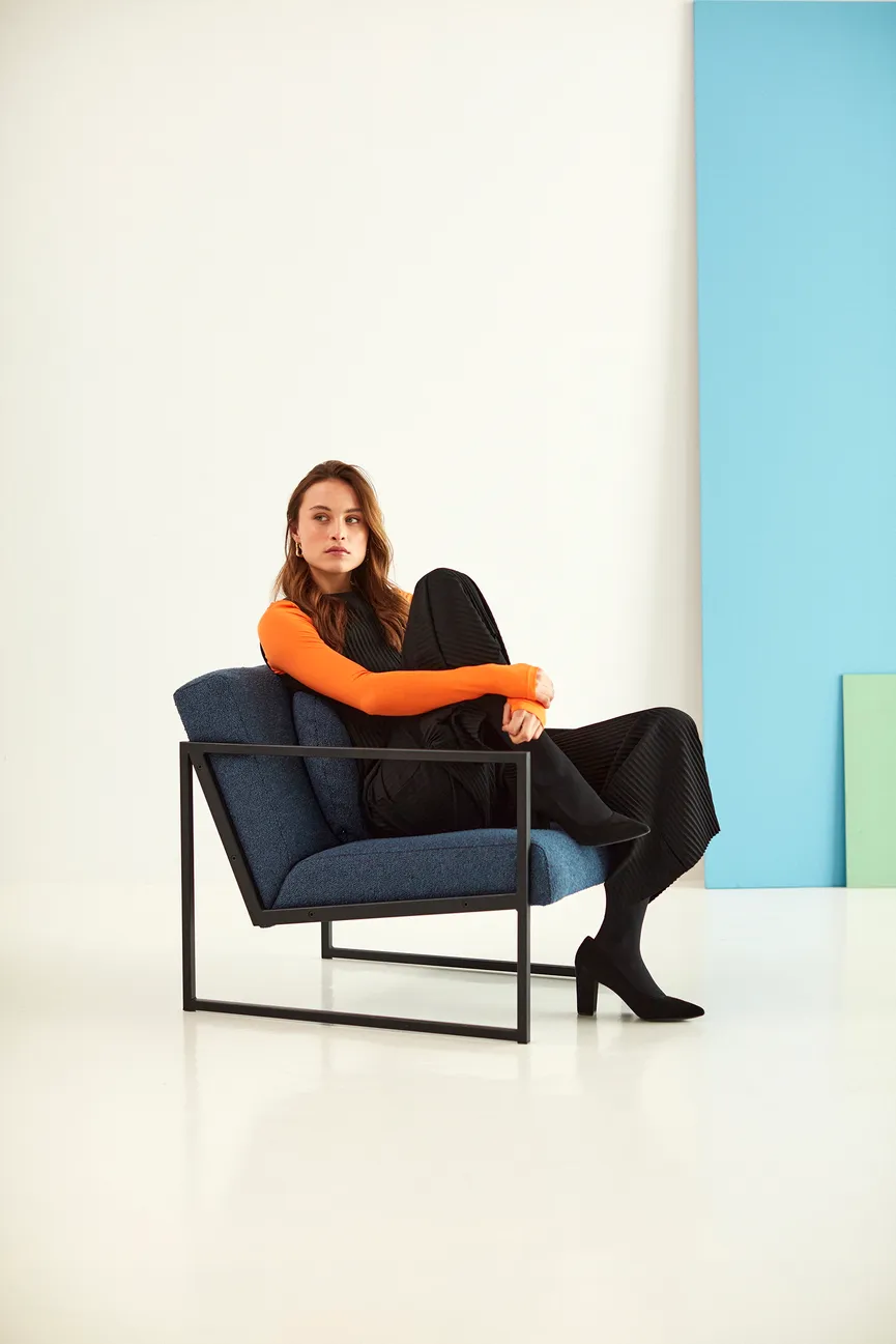 Sessel mit Armlehnen detail