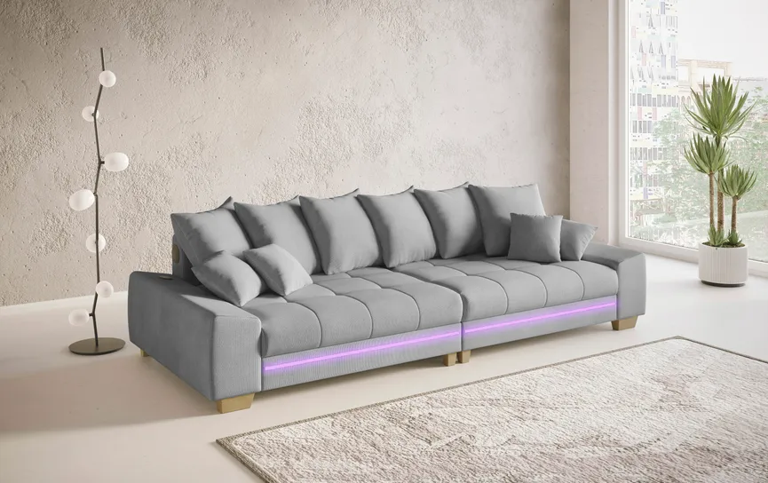 Bigsofa+LED+Soundsystem milieu