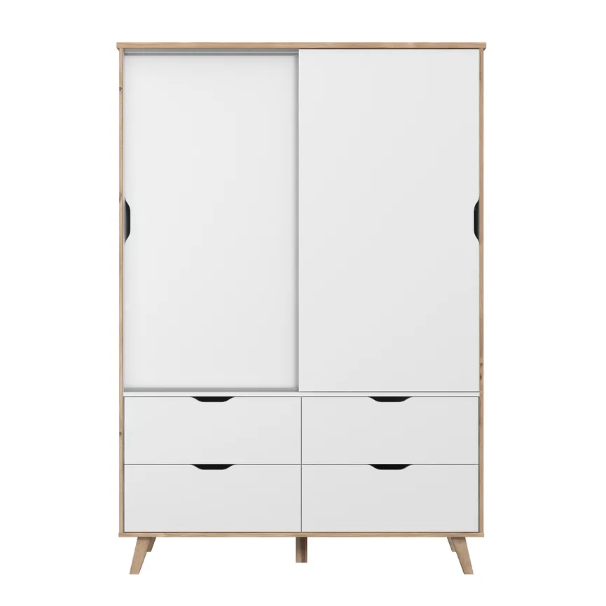 Schwebetürenschrank 2-trg. material_farbe