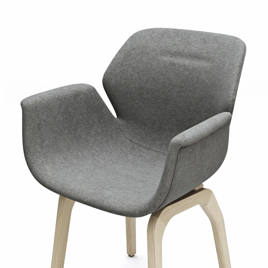 AL-Stuhl New Oak detail