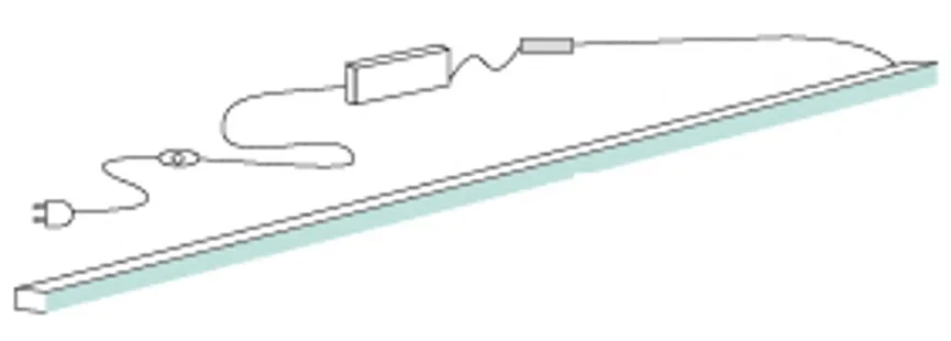 Glaseinlegebodenbeleuchtung hauptaufnahme