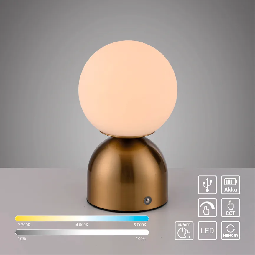 Akku-Tischleuchte "RUDI" detail