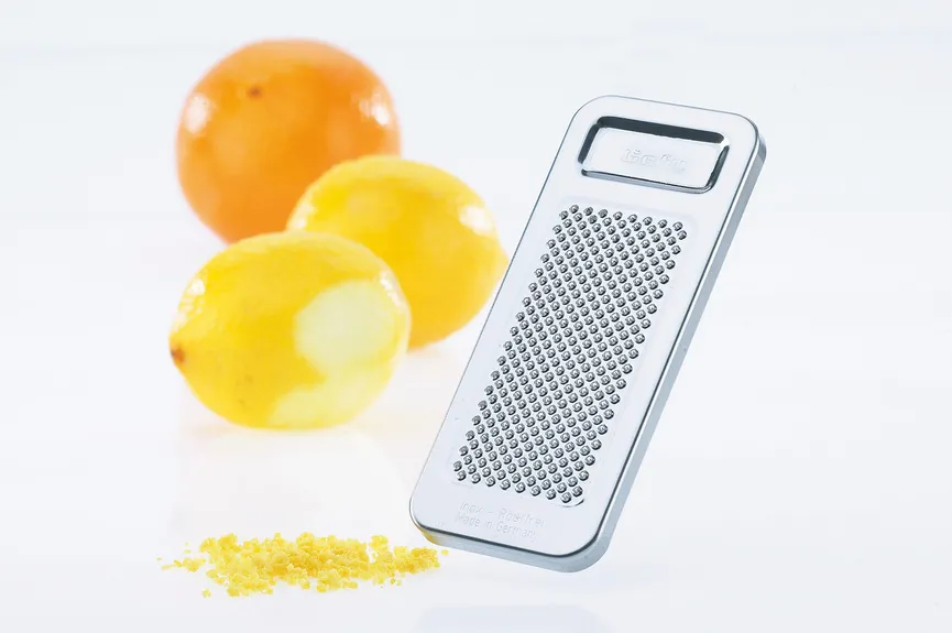 Zitronenreibe- und Gewürzreibe detail