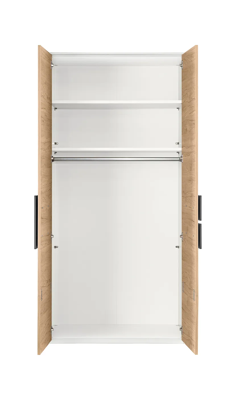 Kleiderschrank 2-trg. detail