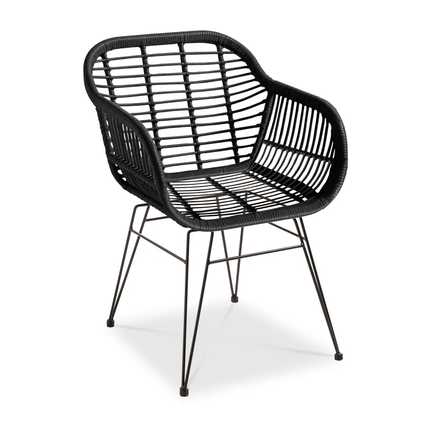 ** Gartensessel Schwarz hauptaufnahme