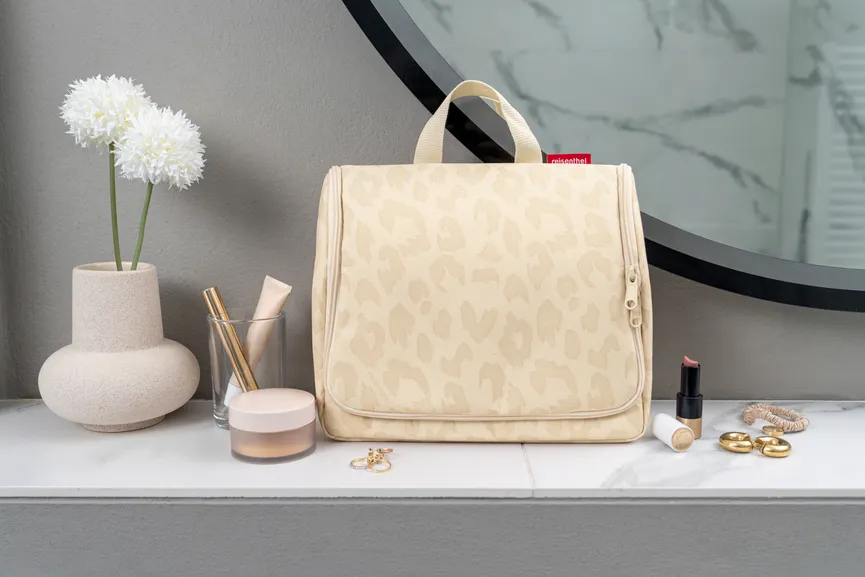 Toiletbag "Leo Vanilla" XL milieu