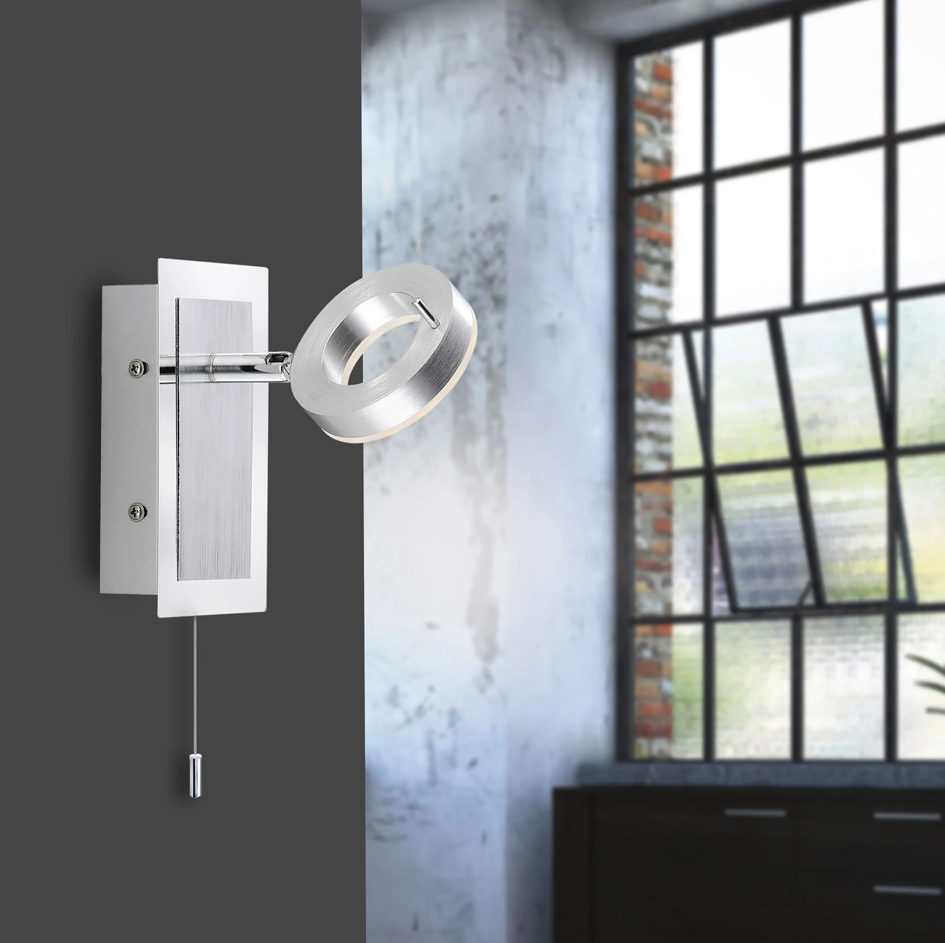 LED-Wandleuchte Sileda